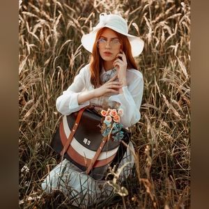 ECOSUSI Alani Vintage Brief Case